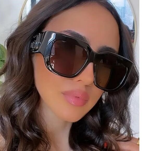 New 100% Authentic Gucci Grey Square Ladies Sunglasses GG1545S 001 main image 10